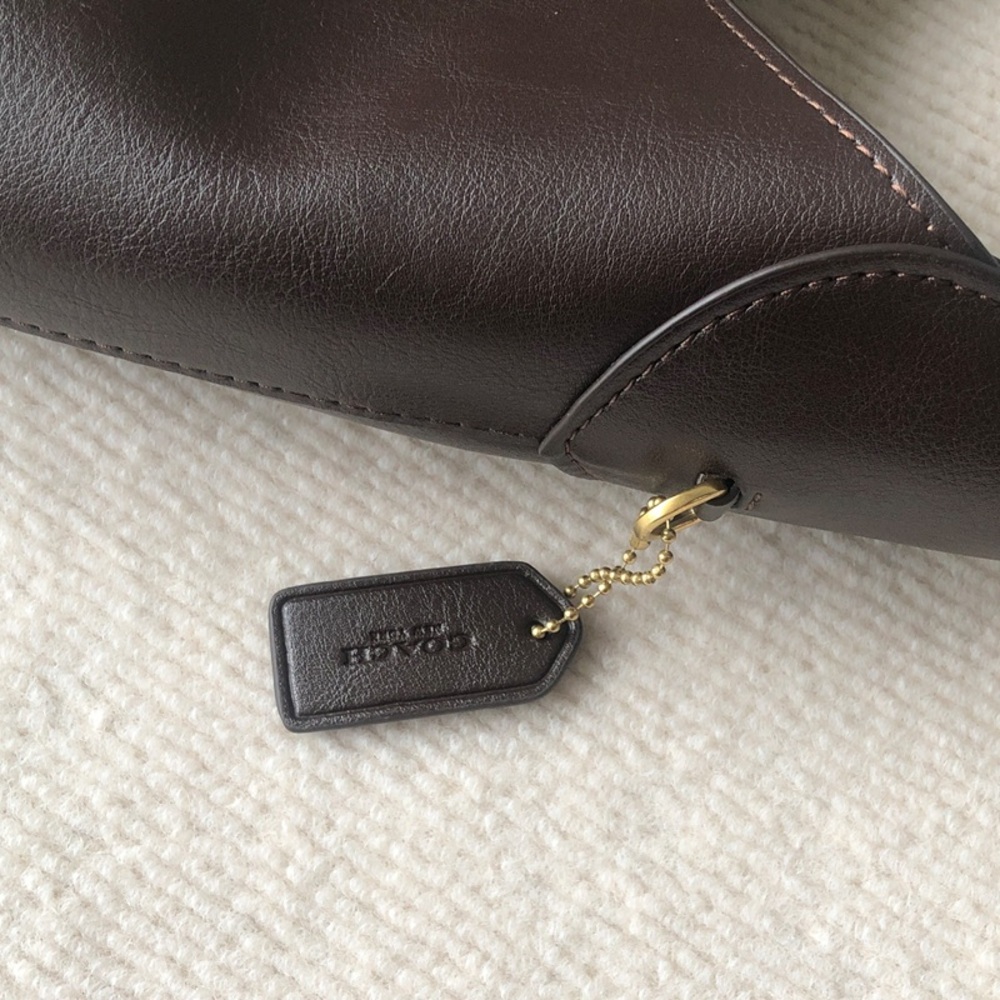 COACH Maple Leather Shoulder Bag - Picture 3 of 4